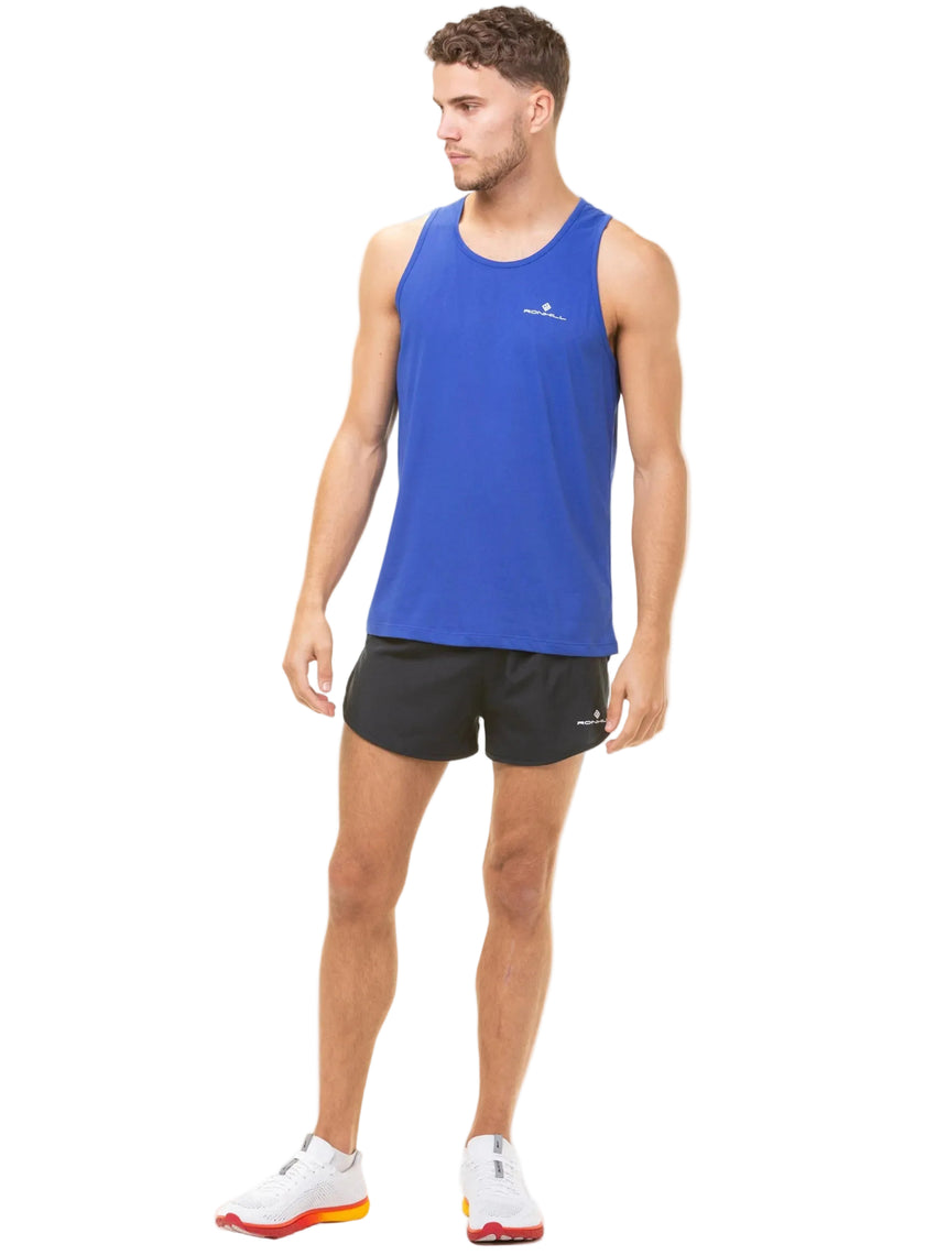 Ronhill Men's Core Vest in Dark Cobalt/Bright White - front, 5
