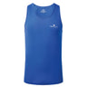 Ronhill Men's Core Vest in Dark Cobalt/Bright White - front