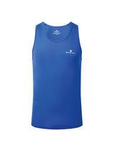 Ronhill Men's Core Vest in Dark Cobalt/Bright White - front