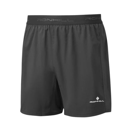 Ronhill Men's Tech 5" Short in All Black - front