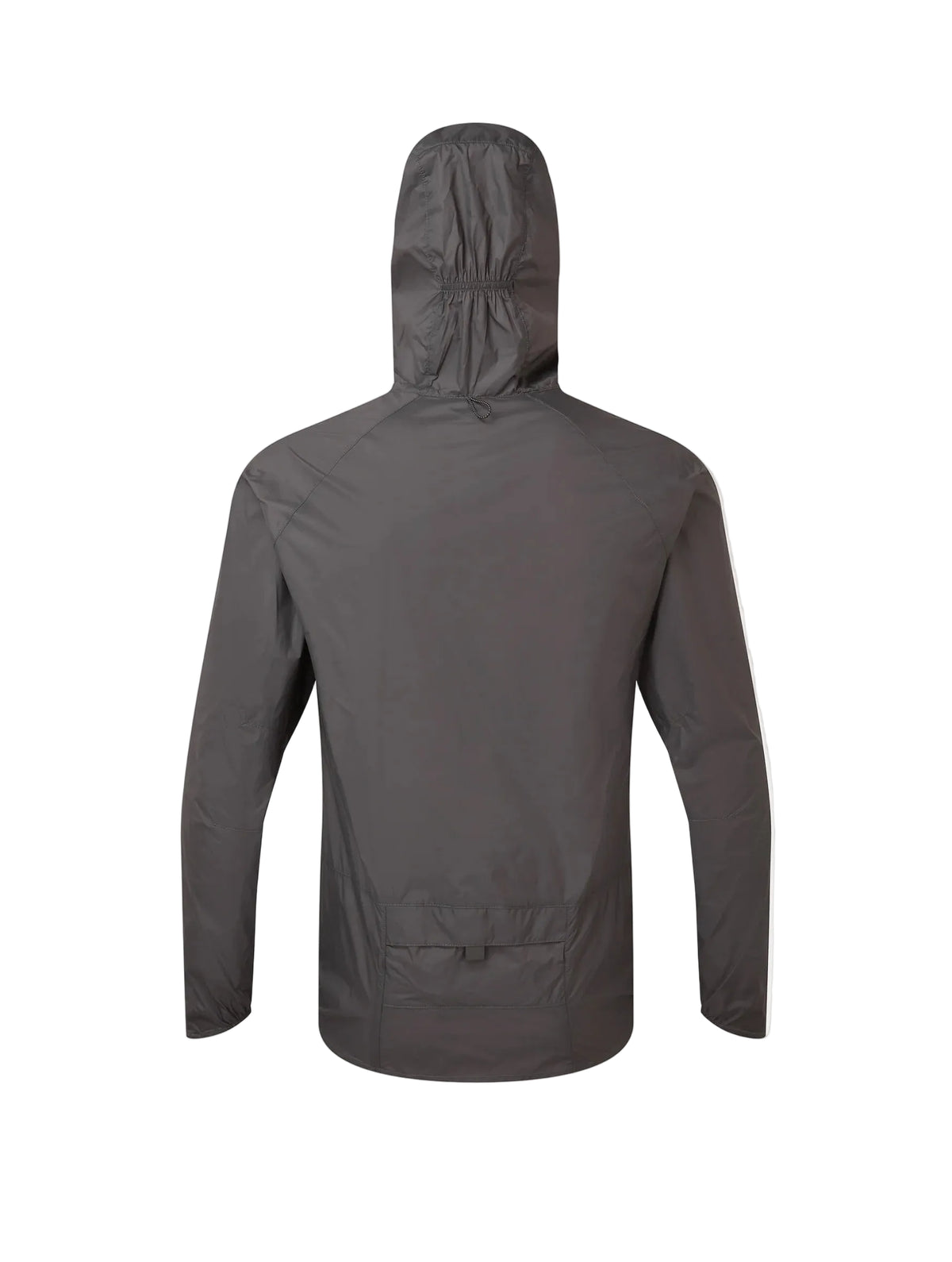 Ronhill Men's Tech All-Terrain Jacket in Oxide/Ronhill Red - back, worn