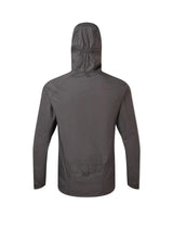 Ronhill Men's Tech All-Terrain Jacket in Oxide/Ronhill Red - back, worn