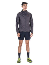 Ronhill Men's Tech All-Terrain Jacket in Oxide/Ronhill Red - front, worn