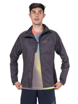 Ronhill Men's Tech All-Terrain Jacket in Oxide/Ronhill Red - worn open