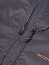 Ronhill Men's Tech All-Terrain Jacket in Oxide/Ronhill Red - zip pull detail