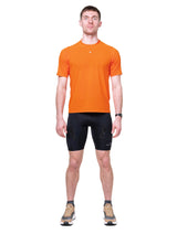 Ronhill Men's Tech All-Terrain S/S Tee in Ronhill Red - detail, 4