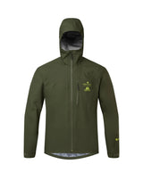 Ronhill Men's Tech GORE-TEX Mercurial Jacket 2 in Kelp/Zest - front