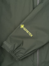 Ronhill Men's Tech GORE-TEX Mercurial Jacket 2 in Kelp/Zest - logo detail