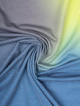 Ronhill Men's Tech Golden Hour L/S Tee in Glacier Merge - cuff detail