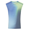 Ronhill Men's Tech Golden Hour Tank in Fluo Green Merge - front