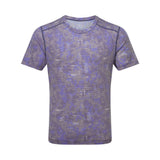 Ronhill Men's Tech Golden Hour Tee in Ocean Pixel - front
