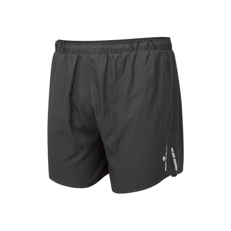 Ronhill Men's Tech Race 5" Short in All Black - front
