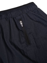 Ronhill Men's Tech Race 5" Short in All Black - secure pocket detail