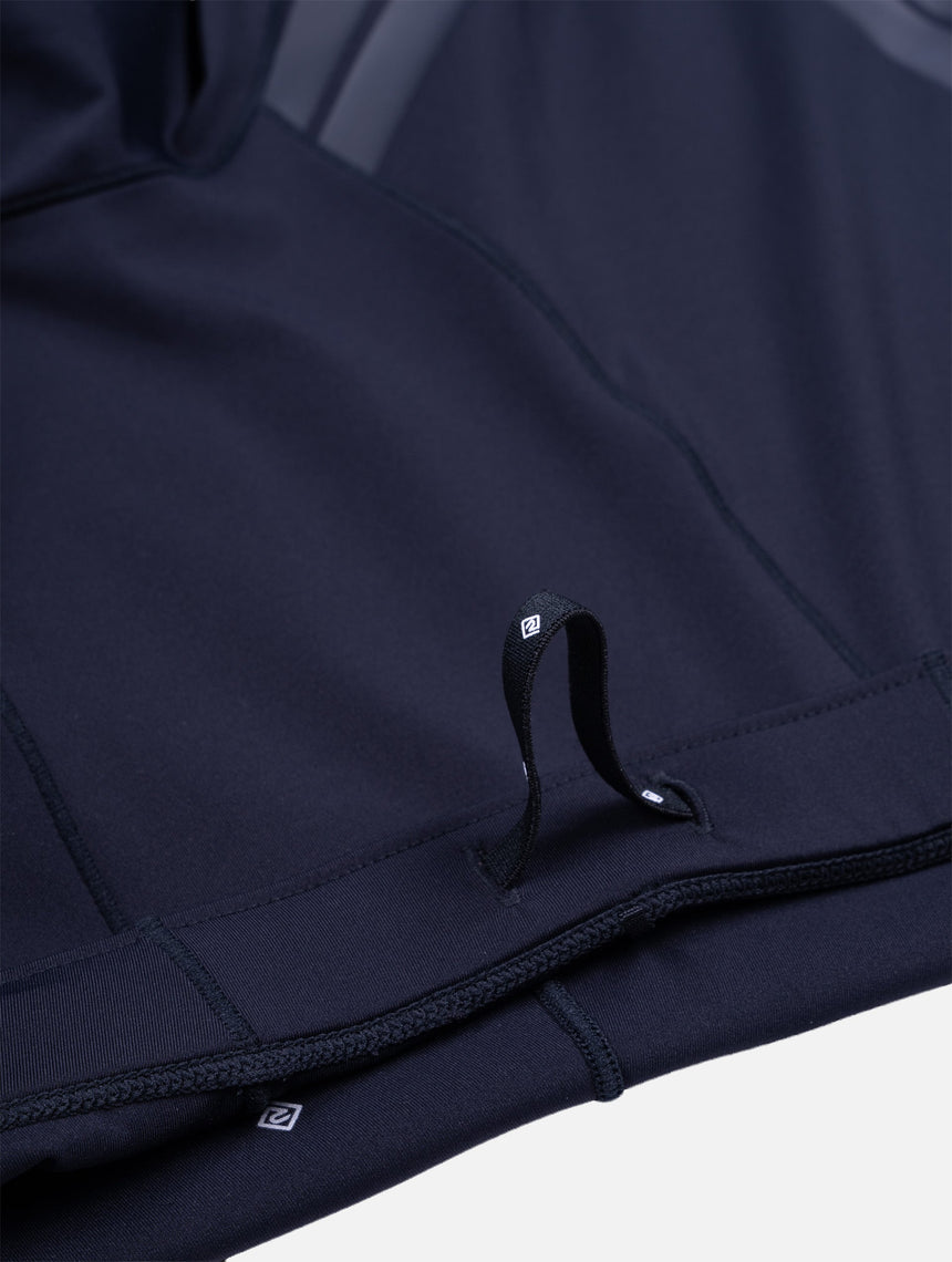 Ronhill Men's Tech Race Half Tight in All Black - detail, 12