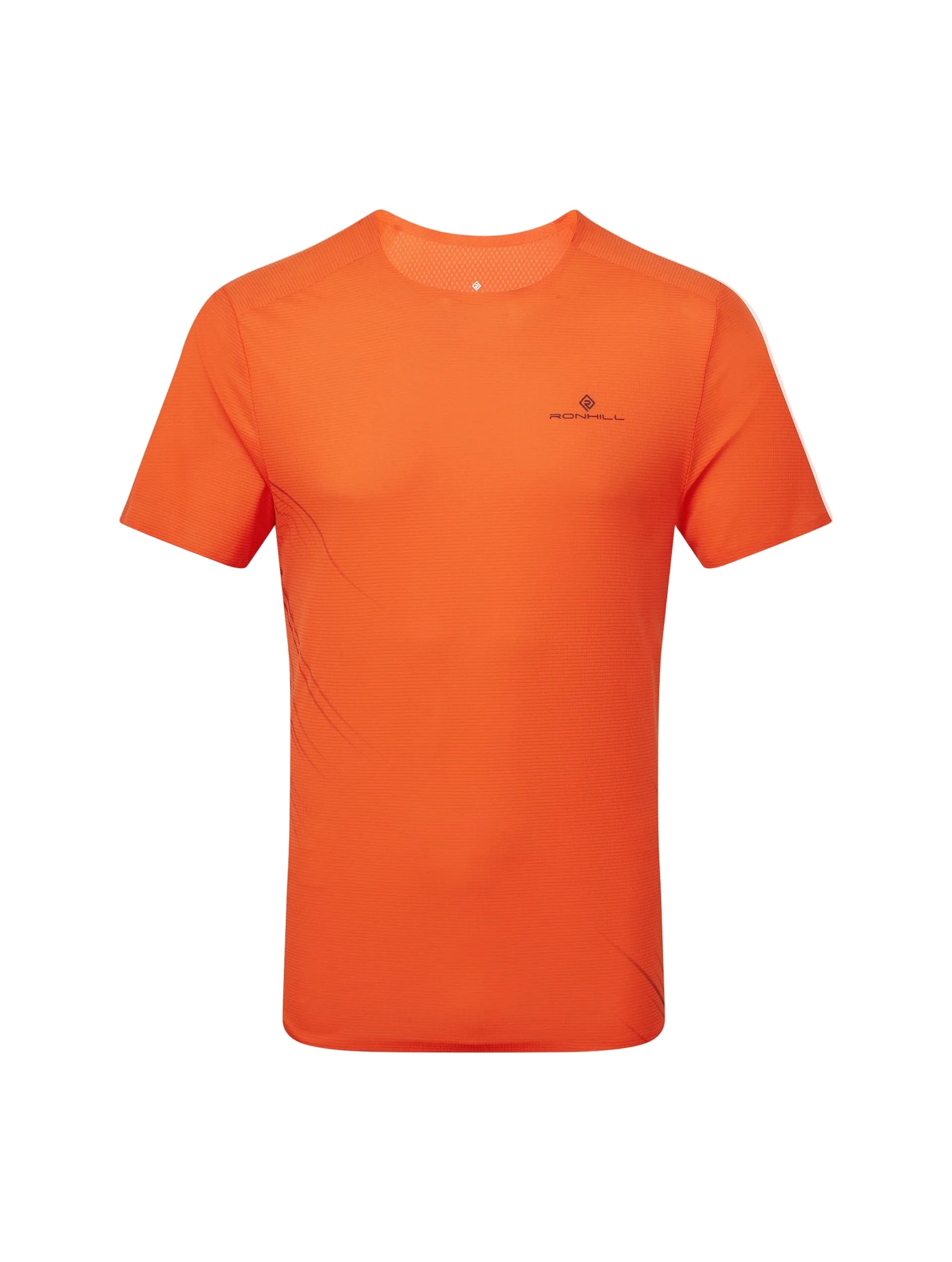 Ronhill Men's Tech Race S/S Tee in Ronhill Red/Black - front
