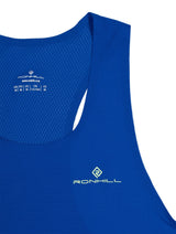 Ronhill Men's Tech Race Vest in Dark Cobalt/Fluo Green - detail, 1