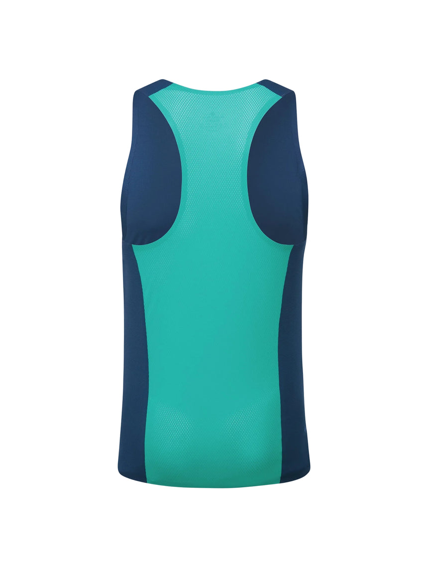 Ronhill Men's Tech Race Vest in Dark Navy/Deep Laguna - back, 3