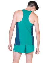 Ronhill Men's Tech Race Vest in Dark Navy/Deep Laguna - back