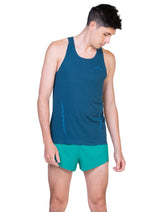 Ronhill Men's Tech Race Vest in Dark Navy/Deep Laguna - front