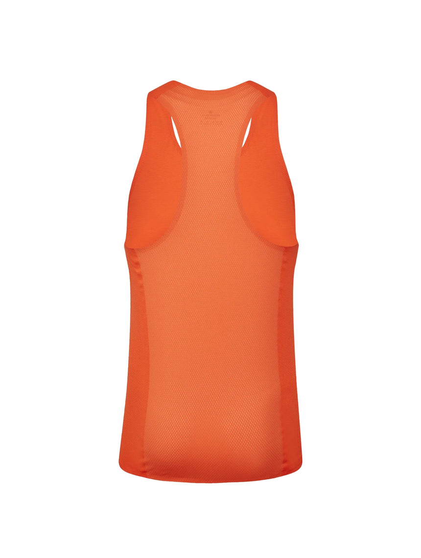 Ronhill Men's Tech Race Vest in Ronhill Red/Black - back
