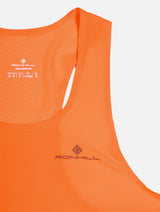 Ronhill Men's Tech Race Vest in Ronhill Red/Black - detail, 5