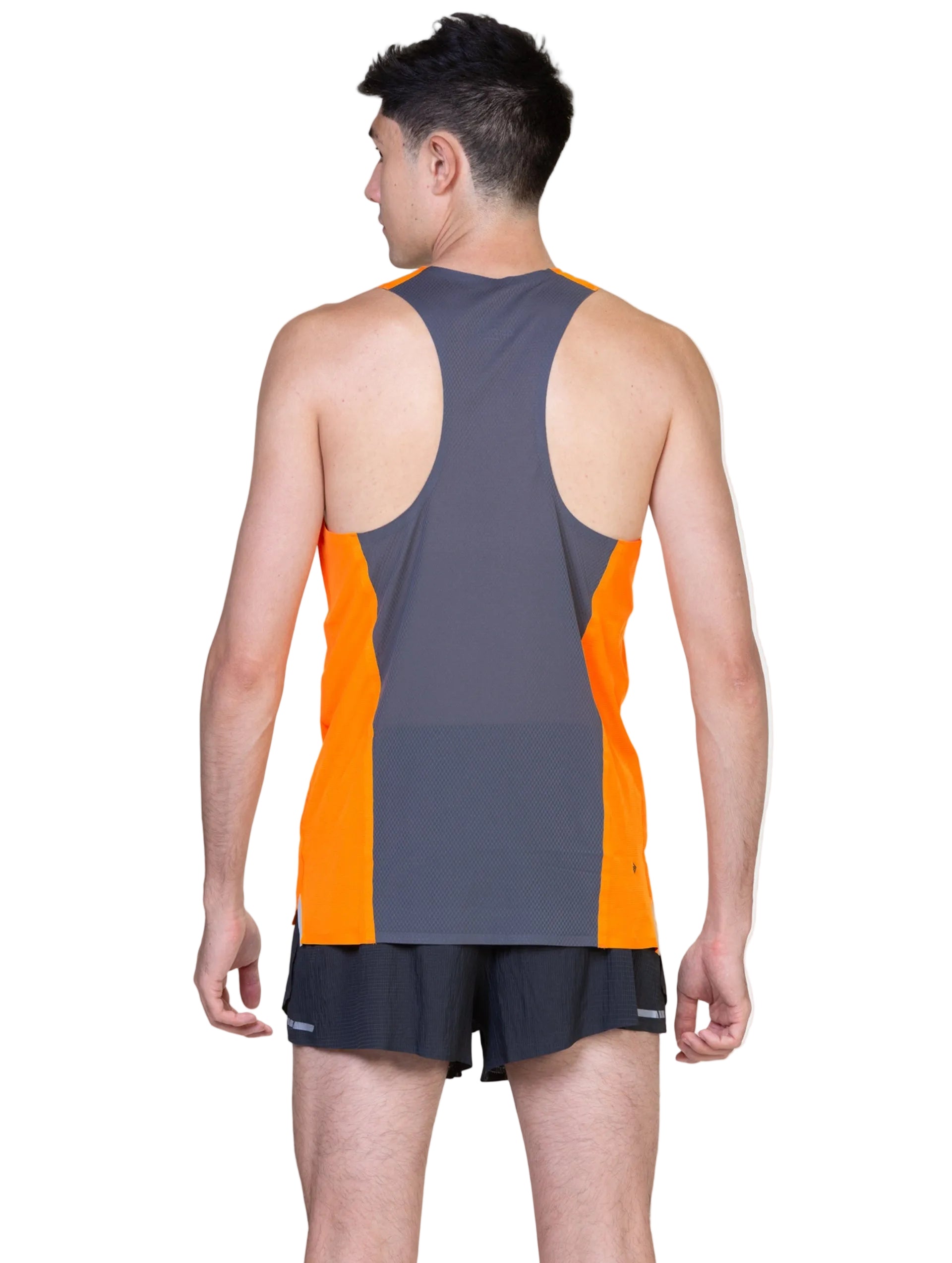 Ronhill Men's Tech Race Vest in Tangelo/Artemis - back