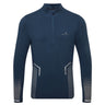 Ronhill Men's Tech Reflect 1/2 Zip in Dark Navy/Reflect - front