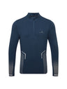 Ronhill Men's Tech Reflect 1/2 Zip in Dark Navy/Reflect - front