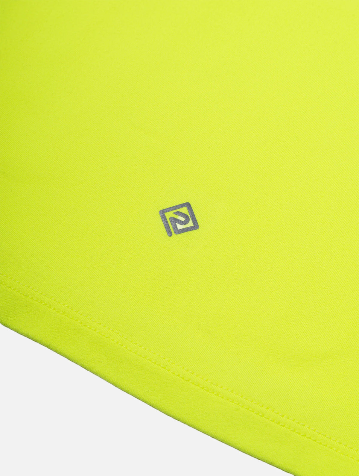 Ronhill Men's Tech Reflect 1/2 Zip in Fluo Zest/Reflect - Detail Logo
