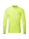 Ronhill Men's Tech Reflect 1/2 Zip in Fluo Zest/Reflect - Front