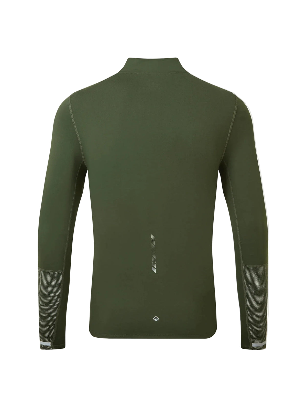 Ronhill Men's Tech Reflect 1/2 Zip in Kelp/Reflect - Back