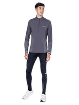 Ronhill Men's Tech Reflect 1/2 Zip in Oxide/Reflect - Studio Angle Alt