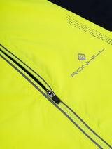 Ronhill Men's Tech Reflect Jacket in FluoZest/Blck/Reflect - Detail Reflective Stripe