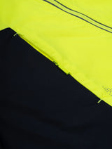 Ronhill Men's Tech Reflect Jacket in FluoZest/Blck/Reflect - Detail Zip Pull Close