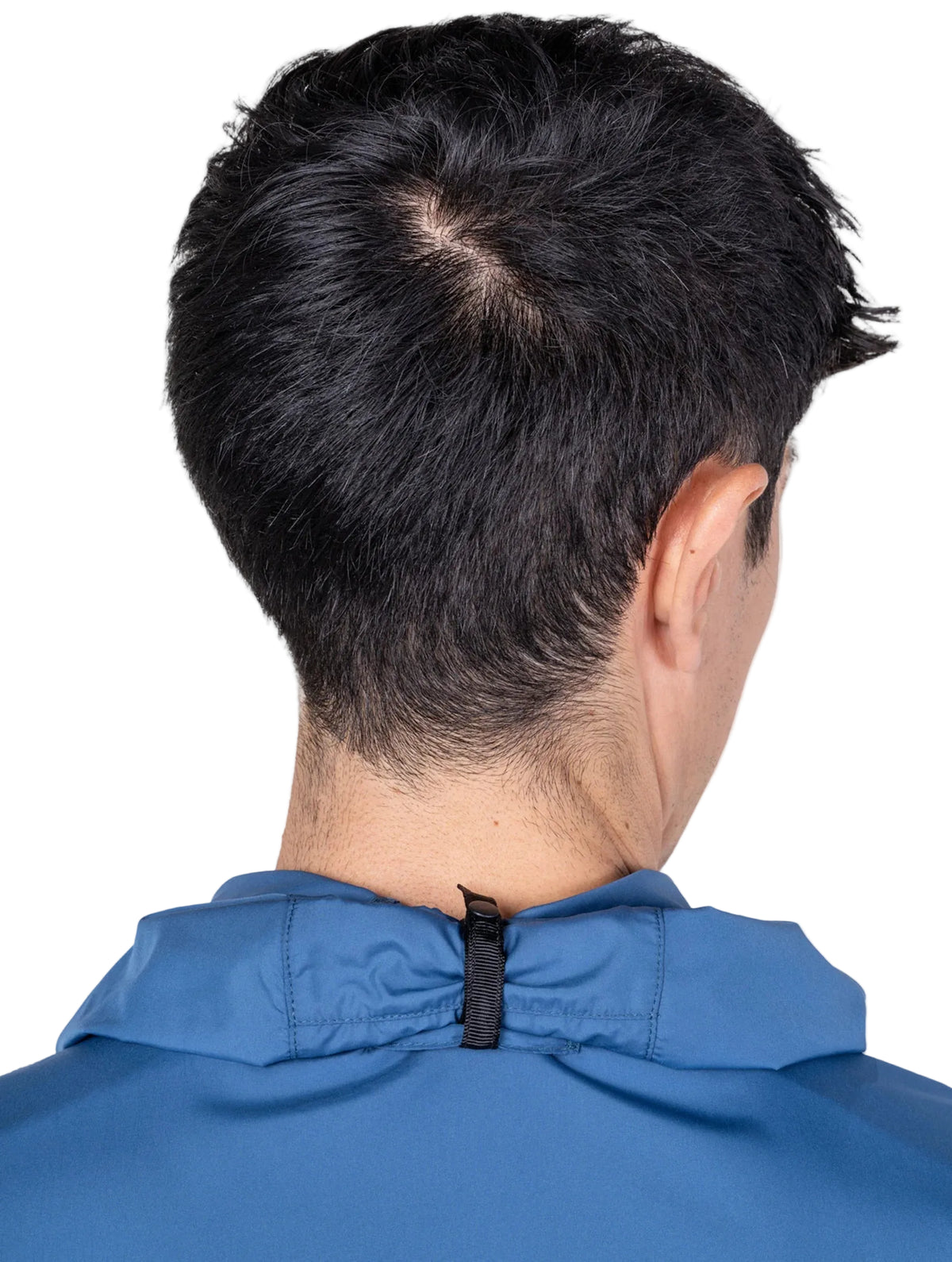 Ronhill Men's Tech Reflect Jacket in Glacier/Reflect - Detail Hood Collar