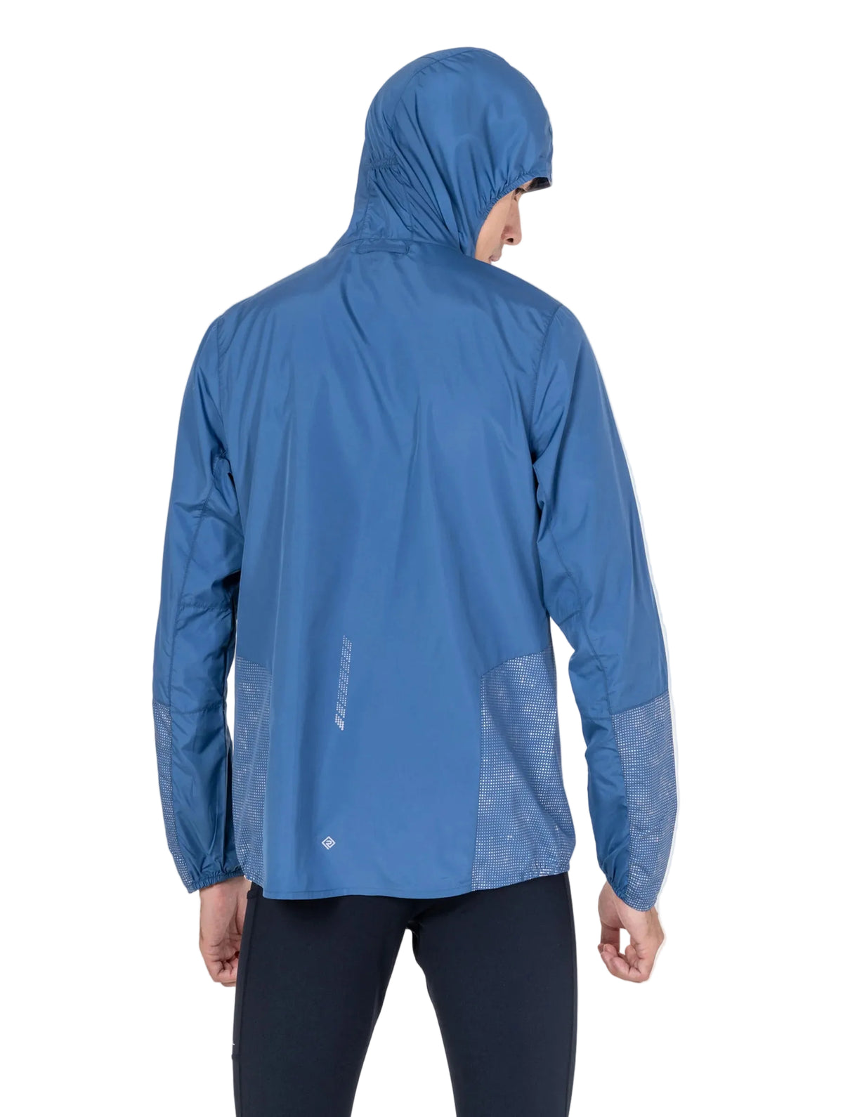 Ronhill Men's Tech Reflect Jacket in Glacier/Reflect - Studio Back Close