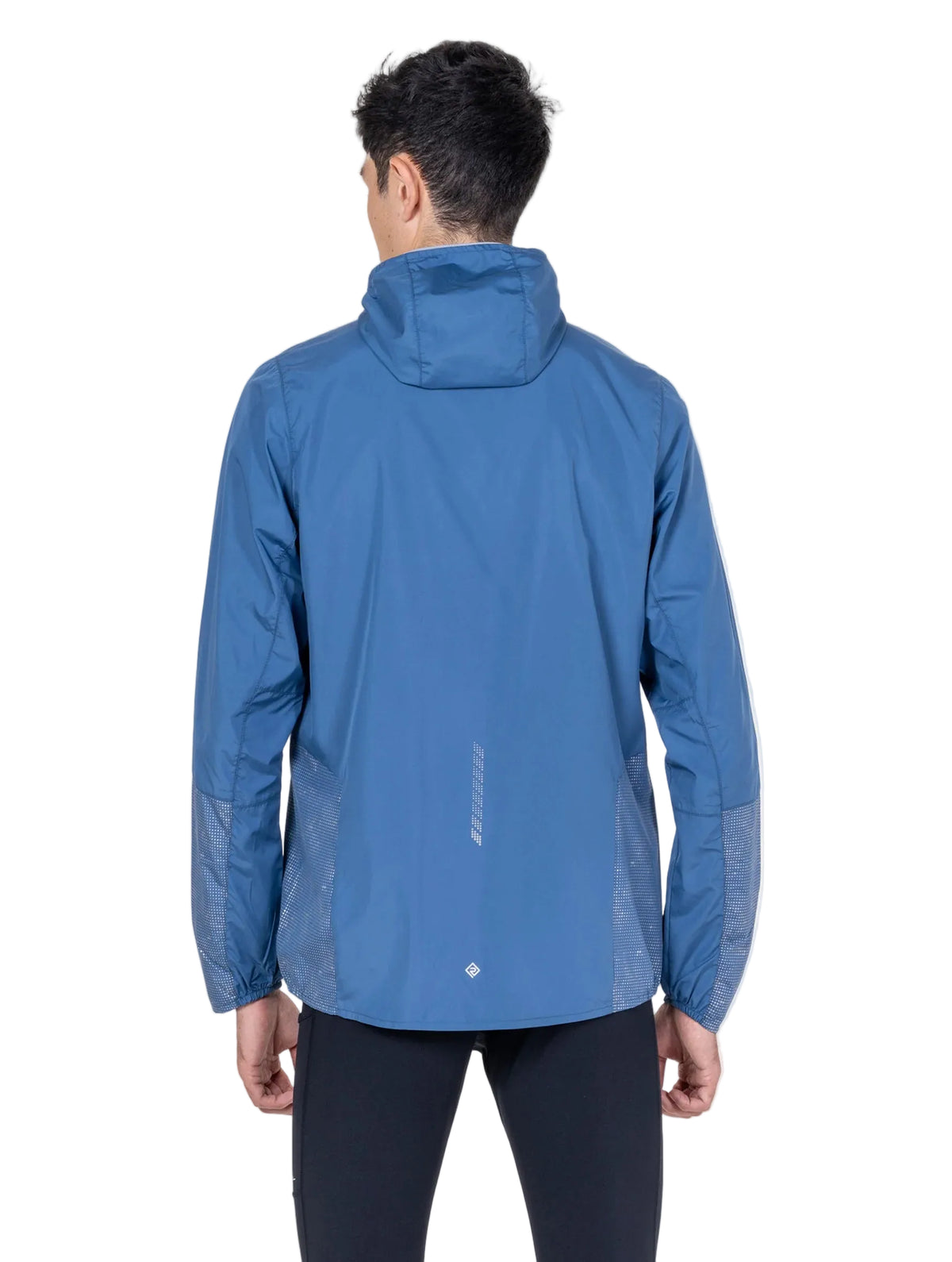 Ronhill Men's Tech Reflect Jacket in Glacier/Reflect - Studio Back Standing