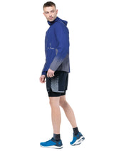 Ronhill Men's Tech Reflect Jacket in Ocean/Reflect - worn, side