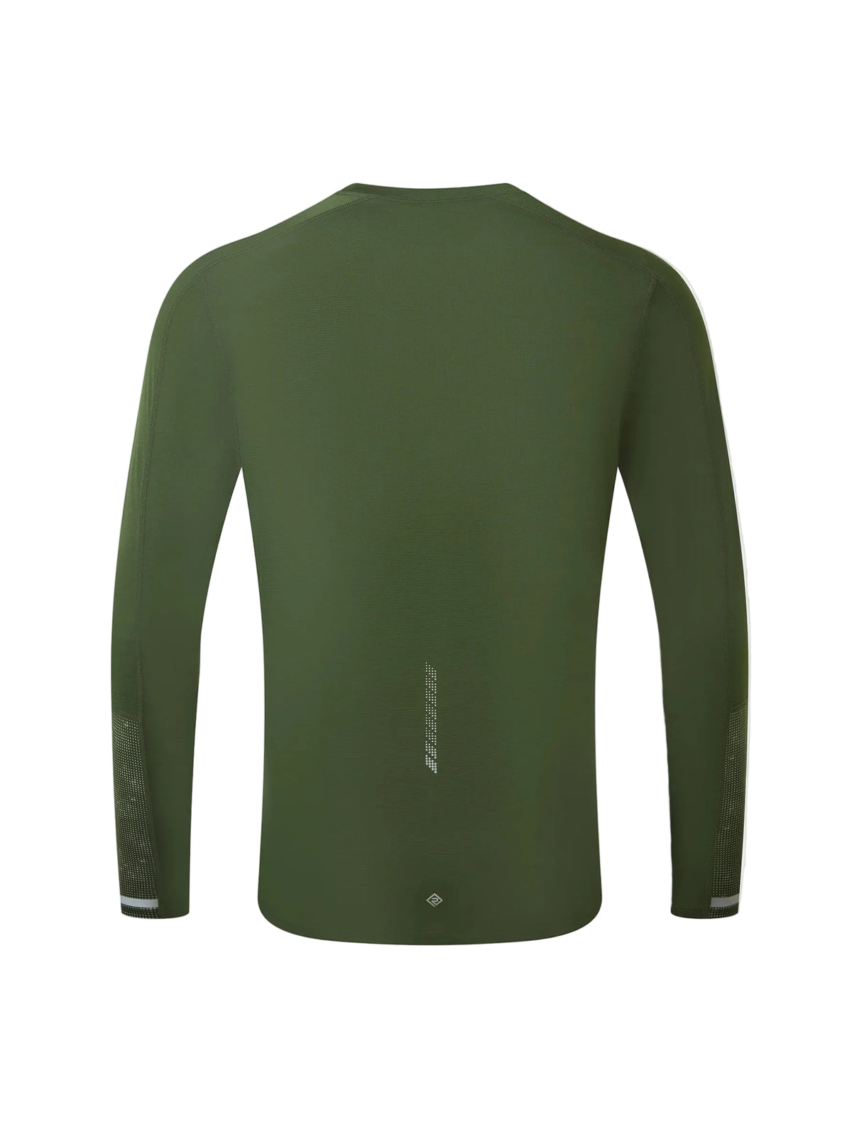 Ronhill Men's Tech Reflect L/S Tee in Kelp/Reflect - Back