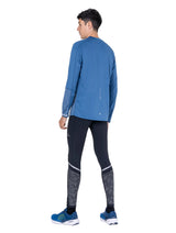 Ronhill Men's Tech Reflect Tight in Black/Reflect - worn, back