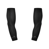 Ronhill Race Arm Sleeves in All Black - front