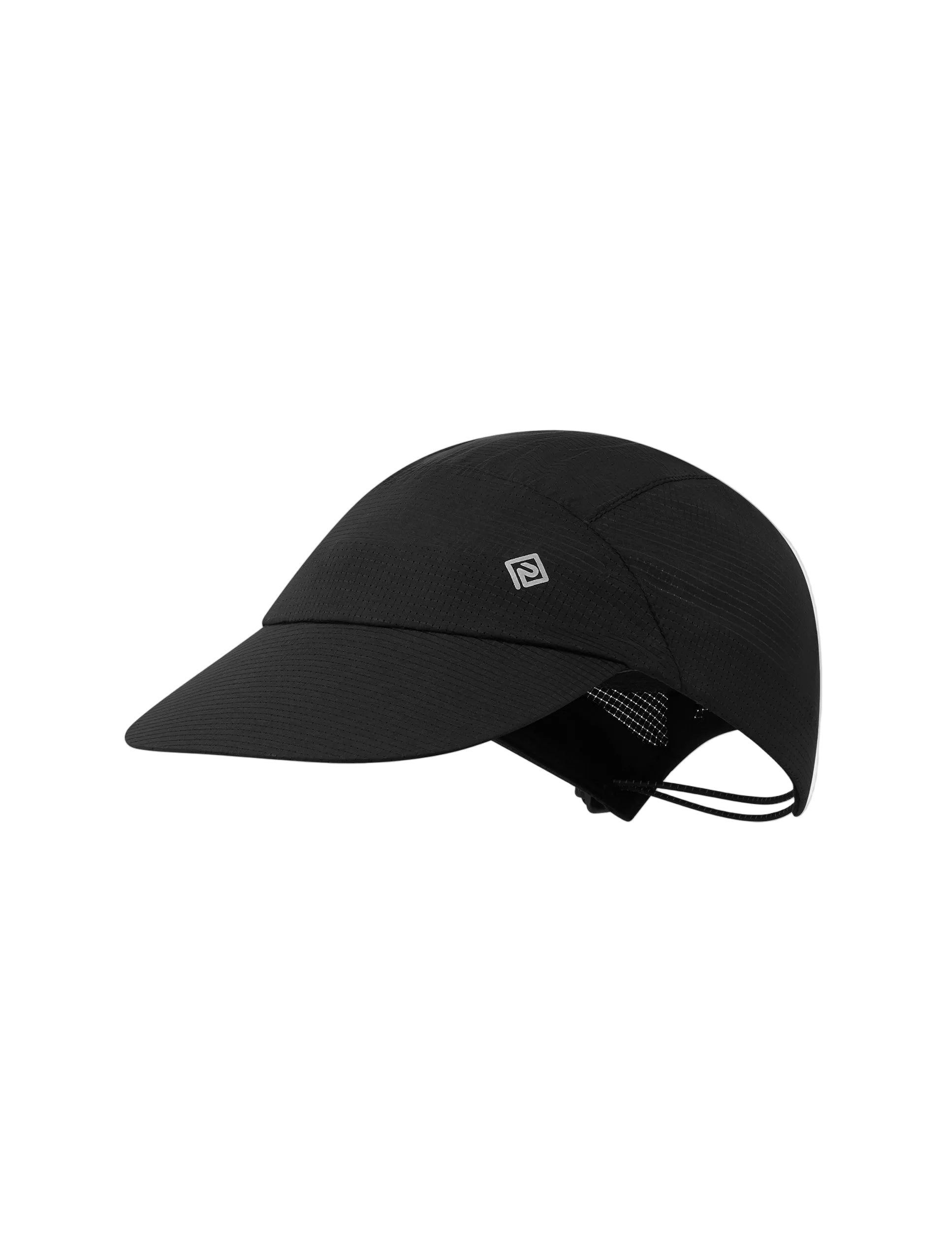 Ronhill Race Cap in All Black - front