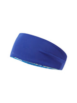 Ronhill Reversible Headband in Blue Summer Haze - reversed
