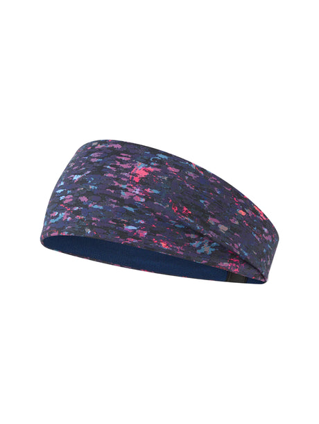 Ronhill Reversible Headband in Dark Navy Twilight - reversed