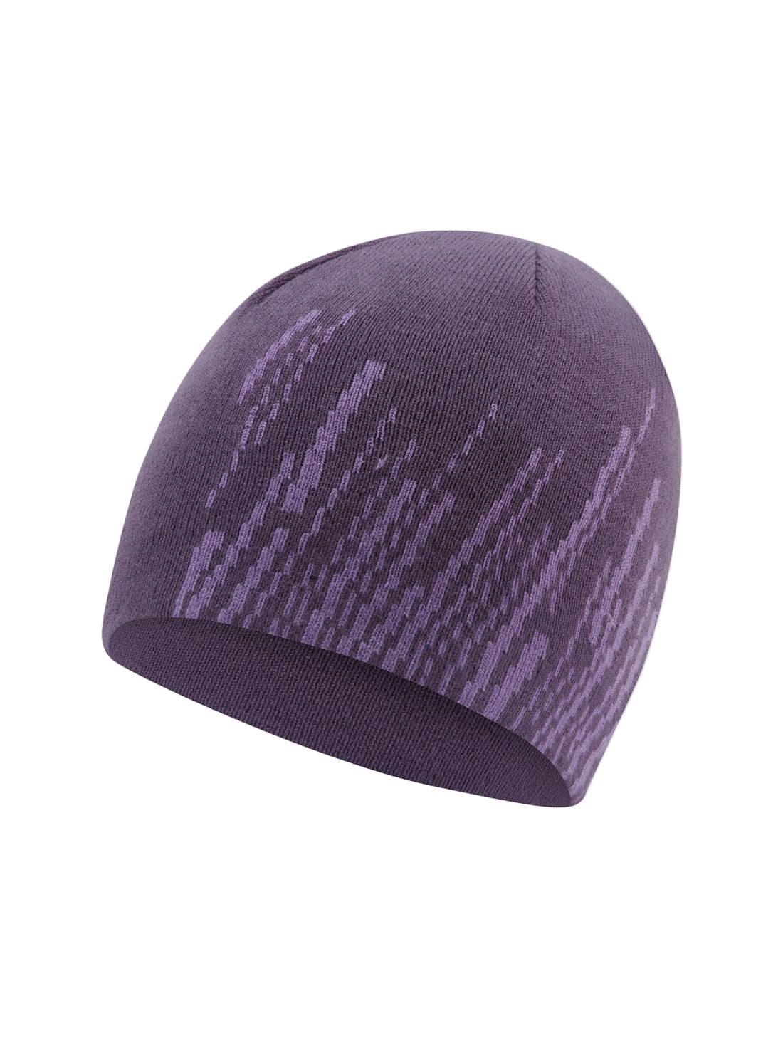 Ronhill Run Beanie in Dark Iris/Iris - front