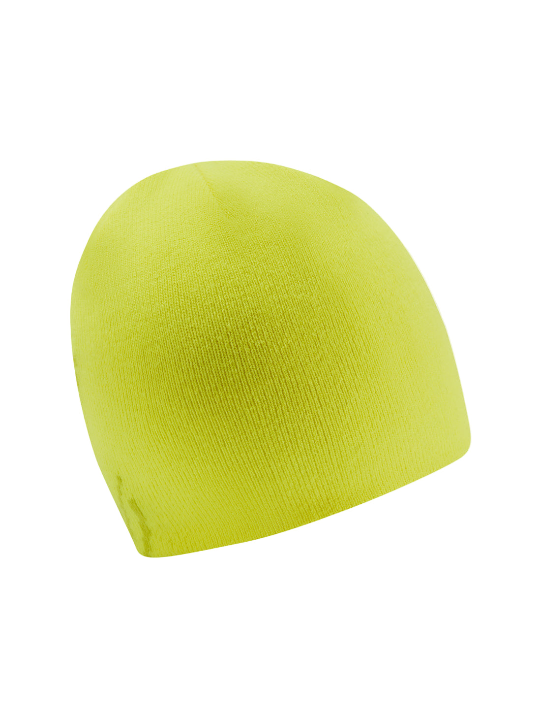Ronhill Run Beanie in Fluo Yellow - back