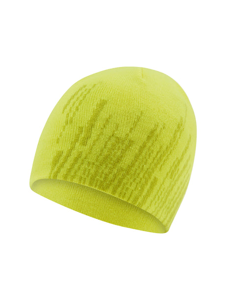 Ronhill Run Beanie in Fluo Yellow - front
