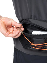 Ronhill Speed 180 Running Belt in Black/Ronhill Red - detail, 2