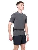 Ronhill Speed 180 Running Belt in Black/Ronhill Red - detail, 5