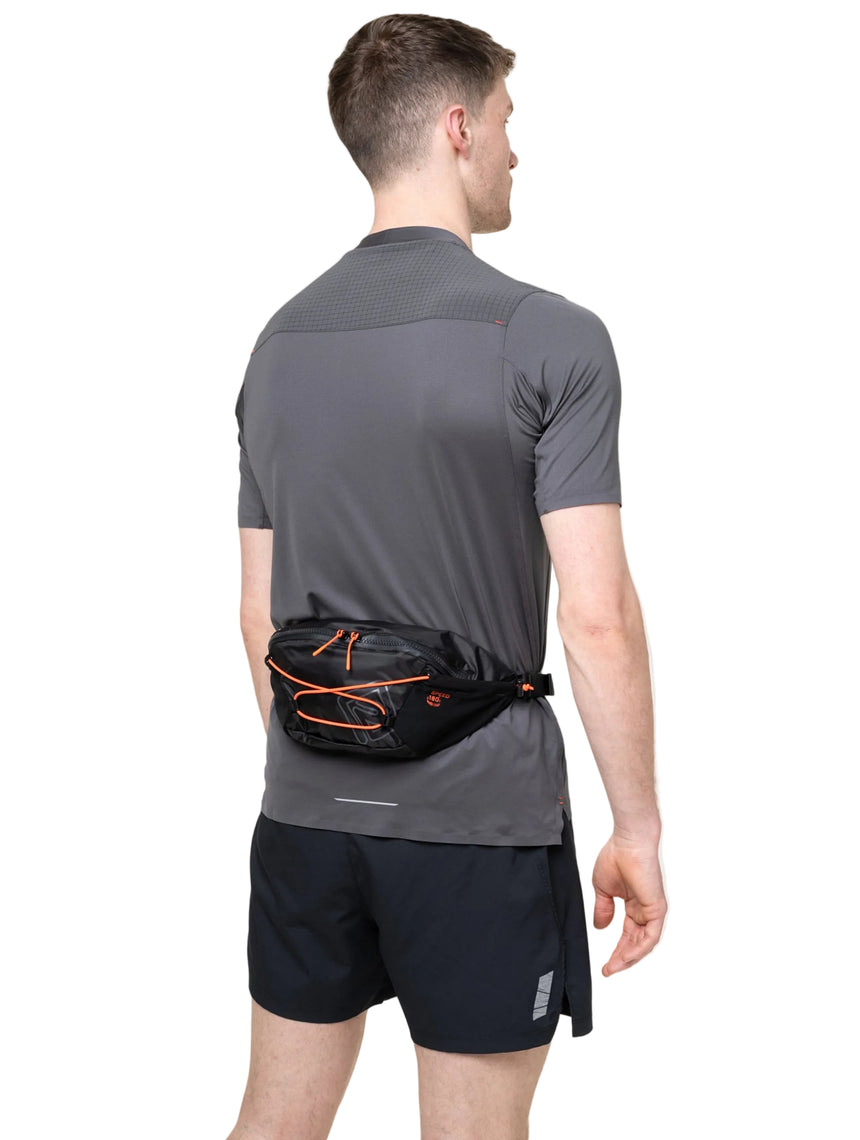 Ronhill Speed 180 Running Belt in Black/Ronhill Red - detail, 7